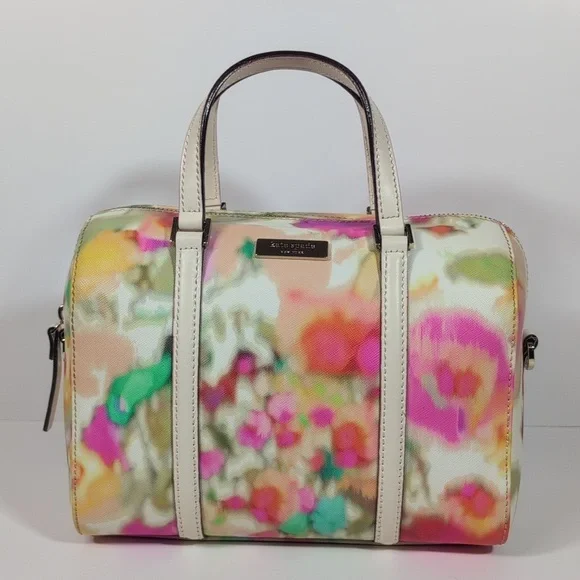 Kate Spade Grant Street Grainy Mini Cassie Giverny Floral Bag - Picture 2 of 14